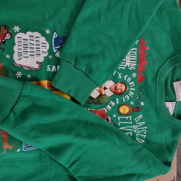 Elf talking sweatshirt - Picture 2 of 3